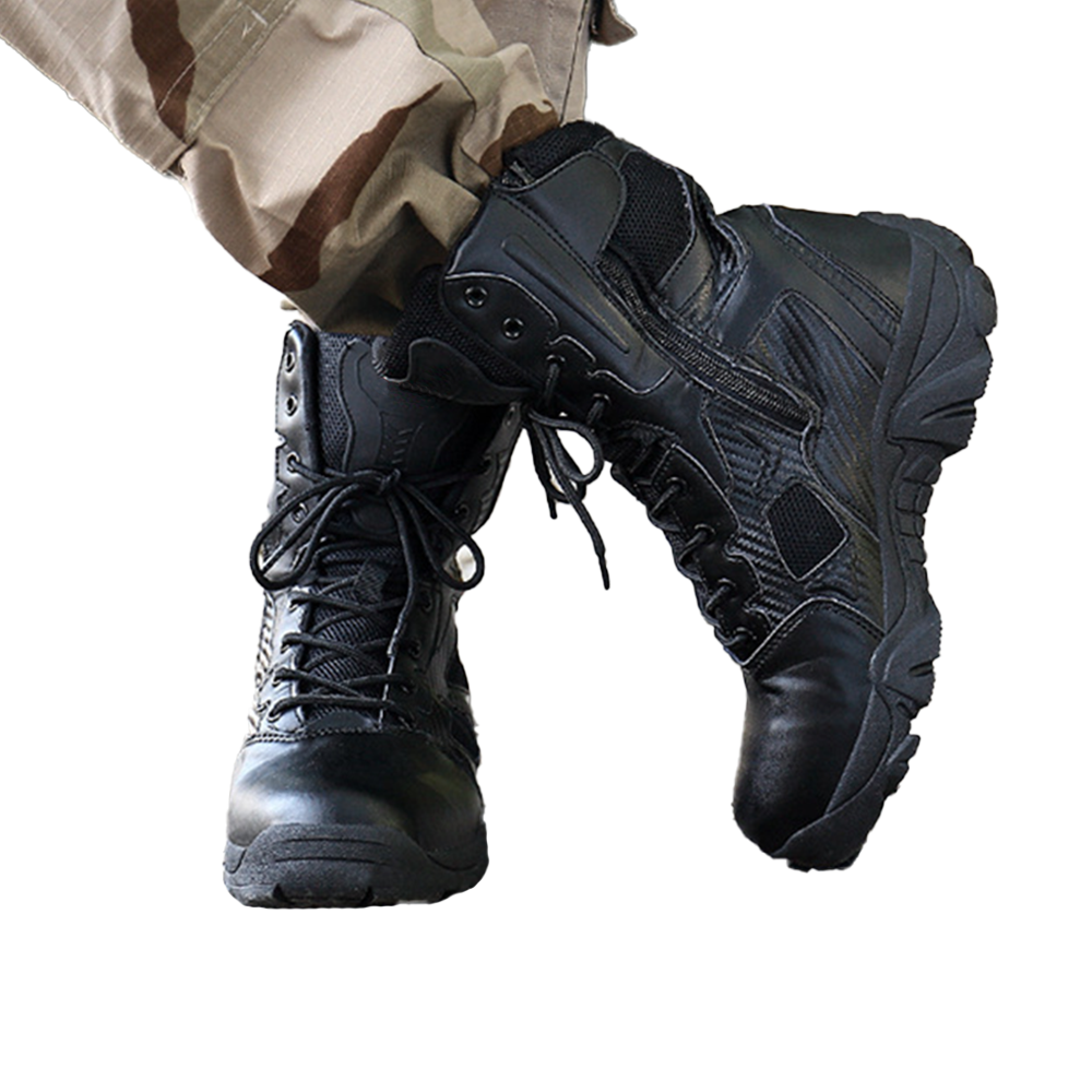  Stivali da combattimento Stivali da deserto per esterni Scarpe militari da trekking