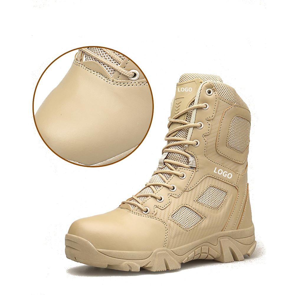  Stivali da combattimento Stivali da deserto per esterni Scarpe militari da trekking
